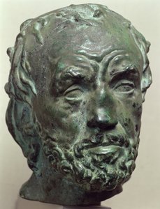 鼻骨折の男、1863-64（ブロンズ）